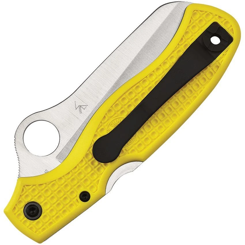 Spyderco 89SYL Atlantic Salt Lockback Folding Pocket Knife 2 Spyderco 89SYL Atlantic Salt Lockback Folding Pocket Knife - Image 2