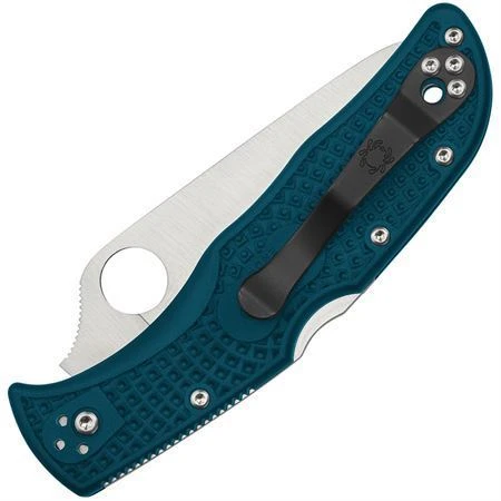 Spyderco 243FPK390 Endela Lockback Knife Blue 2 Spyderco 243FPK390 Endela Lockback Knife Blue - Image 2