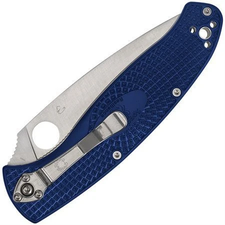 Spyderco 142PSBL Resilience Linerlock Blue 2 Spyderco 142PSBL Resilience Linerlock Blue - Image 2