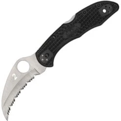 Spyderco 106SBK2 Tasman Salt 2 Lockback Folding Pocket Knife