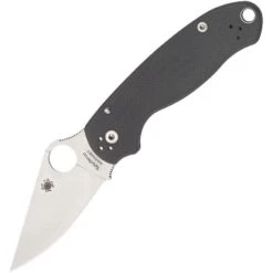Spyderco 223GPDGY Para 3 Compression Lock CPM S30V Stainless Blade Knife With Gray G10 Handle
