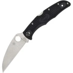 Spyderco 10FPWCBK Endura 4 Lockback Knife With Black FRN Handle