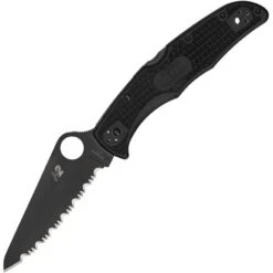 Spyderco 91SBBK2 Pacific Salt 2 Lockback Knife Black