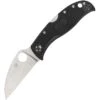Spyderco 254PBK RockJumper Lockback Knife Black