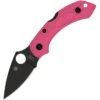 Spyderco 28FPPNS30VBK2 Dragonfly 2 Lockback Knife Pink Heal