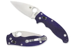 Spyderco Manix 2 - Dark Blue G-10 - S110V Blade
