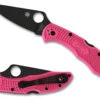 Spyderco Delica 4 - Pink - Black Blade