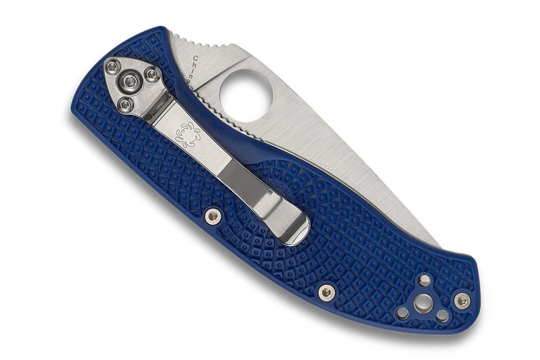 Spyderco Tenacious Lightweight - Blue FRN - S35VN Blade 2 Spyderco Tenacious Lightweight - Blue FRN - S35VN Blade - Image 2