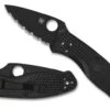 Spyderco Persistence Lightweight - Black Blade - Fully Serrated