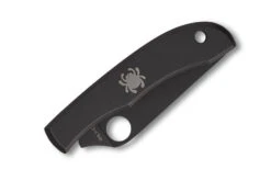 Spyderco Honeybee Stainless Steel - Black Coated -Spyderco C137BKP Closed1 59167.1599690353
