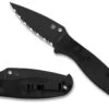 Spyderco Autonomy 2 - Black Blade - Fully Serrated