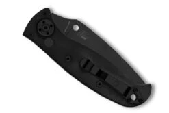 Spyderco Autonomy 2 - Black Blade - Fully Serrated -Spyderco C165GSBBK2 Closed 32797.1599690355