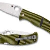Spyderco Caribbean Leaf Blade - Fully Serrated