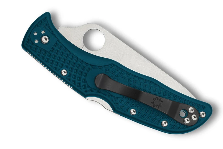 Spyderco Endela Lightweight - Blue FRN - K390 Blade 2 Spyderco Endela Lightweight - Blue FRN - K390 Blade - Image 2