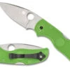 Spyderco Native 5 Salt - Green FRN - LC200N Blade