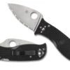 Spyderco Lil' Temperance 3 Lightweight - Fully Serrated