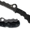 Spyderco Rescue Assist - Black - Black Blade