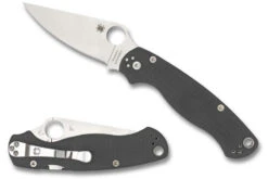 Spyderco Paramilitary 2 Dark Gray G-10 - Maxamet Blade