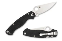 Spyderco Paramilitary 2 Black G-10 - S30V Blade - Left Hand
