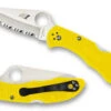 Spyderco Salt 2 - Yellow - Fully Serrated