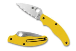 Spyderco UK Penknife Salt - Fully Serrated - LC200N Blade