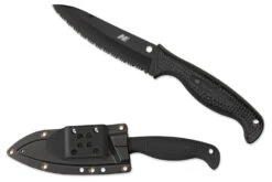 Spyderco Aqua Salt - Black Blade - Fully Serrated
