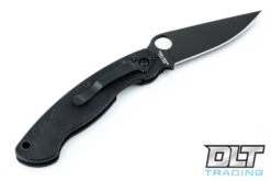 Spyderco Military - Black With Black Blade -Spyderco SPYDER 3478 90284.1514914523