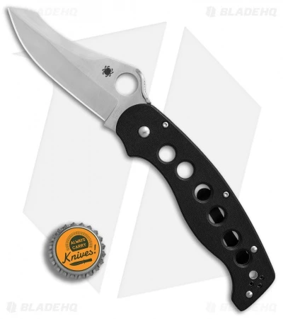 Spyderco A.T.R. 2 Compression Lock Knife Black G-10 (3.47 Satin) C70GP2 4 Spyderco A.T.R. 2 Compression Lock Knife Black G-10 (3.47 Satin) C70GP2 - Image 4