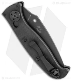 Spyderco Autonomy 2 Automatic Knife Black G-10 (3.5" Black LC200N) C165GPBBK2 -Spyderco Spyderco Autonomy 2 Automatic Black G 10 Black C165GPBBK2 BHQ 116292 jr side