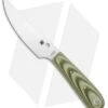 Spyderco Bow River Fixed Blade Knife OD Green/Gray G-10 (4.4" Satin)