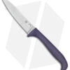 Spyderco Counter Critter Fixed Blade Kitchen Knife Purple (3.4" Satin) K21PPR