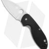 Spyderco Efficient Liner Lock Knife Black G-10 (3" Satin) C216GP