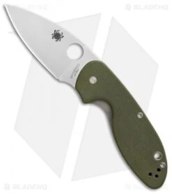 Spyderco Efficient Liner Lock Knife Green G-10 (3" Satin) C216GPGR