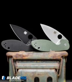 Spyderco Efficient Liner Lock Knife Green G-10 (3" Satin) C216GPGR -Spyderco Spyderco Efficient Liner Lock Knife Black G 10 Black C216GPBBK BHQ 93629 kp ammo can web