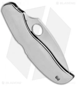 Spyderco Kopa Sprint Run Lockback Knife Stainless Steel (2.4" Satin) C92P -Spyderco Spyderco Kopa Sprint Run LB SS Satin C92P BHQ 2435 jr side 2