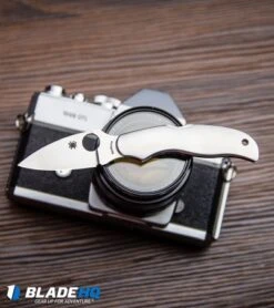 Spyderco Kopa Sprint Run Lockback Knife Stainless Steel (2.4" Satin) C92P -Spyderco Spyderco Kopa Sprint Run Lockback Knife Stainless Steel Satin C92P BHQ2435 kp wood camera web