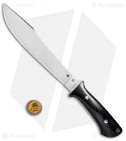 Spyderco Lum Darn Dao Flash Batch Fixed Blade Black G-10 (9.8" Satin) FB41GP -Spyderco Spyderco Lum Darn Dao Flash Batch Black G 10 Satin FB41GP BHQ 71271 jr bottlecap