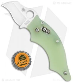 Spyderco M4 Dodo Knife Natural G-10 (2.06" Satin) C80GM4P Exclusive -Spyderco Spyderco M4 Dodo Natural G 10 Satin C80GM4P BHQ 89754 jr bottlecap