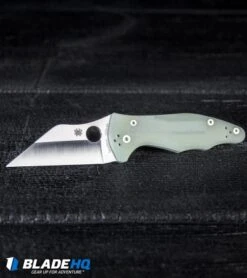 Spyderco M4 Yojimbo 2 Knife Natural G-10 (3.125" Satin) C85GM4P2 -Spyderco Spyderco M4 Yojimbo 2 Knife Natural G 10 Satin C85GM4P2 BHQ77839 kp burnt wood open web