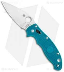 Spyderco Manix 2 Lightweight Ball Lock Knife Blue FRCP (3.4" Satin SPY27)