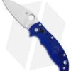 Spyderco Manix 2 Lightweight Knife Translucent Dusk Blue 86mm (3.39" Satin)