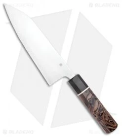 Spyderco 14 Spyderco Murray Carter Itamae - Bunka Bocho Chef's Knife (7.75" Satin) K18GPBNBK