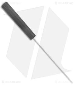 Spyderco Murray Carter Minarai 6" Funayuki Utility Kitchen Knife Black K16PBK -Spyderco Spyderco Murray Carter Minarai 6in Funayuki Utilityi Kitchen Knife Black Satin BHQ 139726 jr top