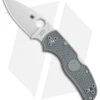 Spyderco Native 5 Lightweight Lockback Knife Gray FRN (3" Satin Maxamet) C41PGY5