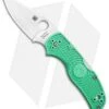 Spyderco Native 5 Exclusive M4 LW Lockback Knife Mint Green FRN (3" Satin)