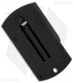 Spyderco Panchenko Dog Tag Folder Slip Joint Knife (1.22" Black) C188ALTIBBKP -Spyderco Spyderco Panchenko Dog Tag Slip Joint black BHQ 26105 er side