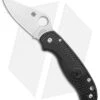 Spyderco Para 3 Lightweight Compression Lock Folding Knife Black FRN (3" Satin)