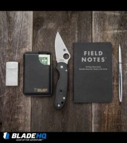 Spyderco Para 3 Lightweight Compression Lock Folding Knife Black FRN (3" Satin) -Spyderco Spyderco Para 3 Lightweight Compression Lock Black FRN Satin C223PBK BHQ 93614 jr lifestyle website