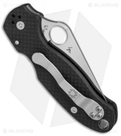Spyderco Para 3 Sprint Run Knife Carbon Fiber (3" Satin S90V) C223CF90VP -Spyderco Spyderco Para 3 Sprint Run CF Satin S90V BHQ 71265 er side