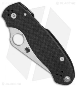Spyderco Para 3 Sprint Run Knife Carbon Fiber (3" Satin S90V) C223CF90VP -Spyderco Spyderco Para 3 Sprint Run CF Satin S90V BHQ 71265 er spine